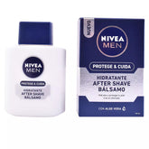 NIVEA-MEN PROTEGE & CUIDA bálsamo hidratante pós-barba 100 ml-DrShampoo - Perfumaria e Cosmética